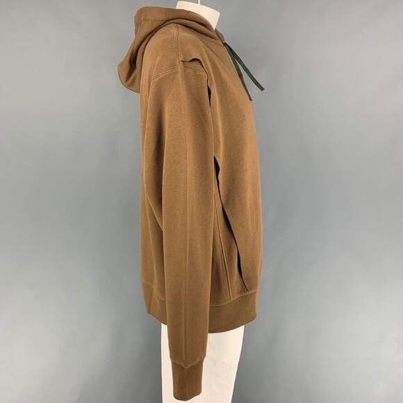 ACRONYM x GmbH Size L Tan Cotton Double Front Panel S26- PR Popover Hoodie - Picture 2 of 6